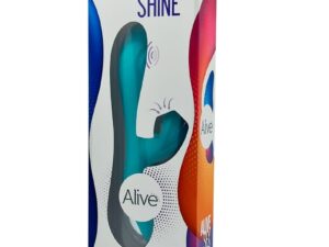 ALIVE - CARIBBEAN SHINE VIBRADOR  SUCCIONADOR AZUL - Imagen 5