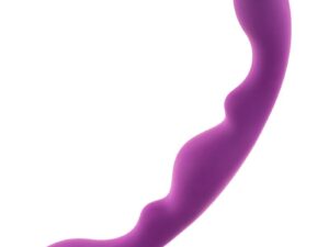 ALIVE - LUNA DILDO DOBLE PENETRACION SILICONA VIOLETA 25 CM - Imagen 1