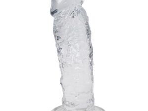 ALIVE - MAJESTIC PENE REALISTICO TRANSPARENTE 14.7 CM - Imagen 1