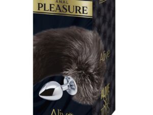 ALIVE - ANAL PLEASURE PLUG METAL COLA DE ZORRO TALLA M - Imagen 5