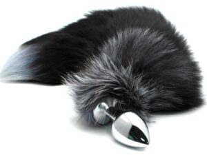 ALIVE - ANAL PLEASURE PLUG METAL COLA DE ZORRO TALLA S - Imagen 3