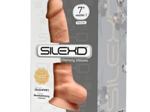 SILEXD - MODELO 1 PENE REALISTICO SILICONA PREMIUM SILEXPAN 17.5 CM - Imagen 3