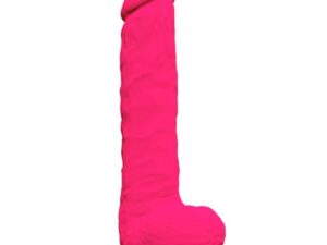 SILEXD - MODELO 1 PENE REALISTICO SILICONA PREMIUM SILEXPAN FUCSIA 38 CM - Imagen 1