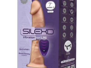 SILEXD - MODELO 1 PENE REALISTICO VIBRADOR SILICONA PREMIUM SILEXPAN CONTROL REMOTO 17.5 CM - Imagen 2