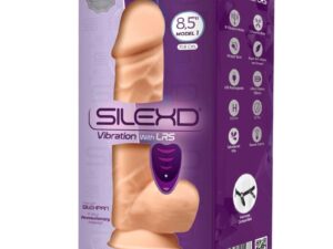 SILEXD - MODELO 1 PENE REALISTICO VIBRADOR SILICONA PREMIUM SILEXPAN CONTROL REMOTO 21.8 CM - Imagen 3