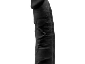 SILEXD - MODELO 2 PENE REALISTICO SILICONA PREMIUM SILEXPAN NEGRO 15 CM - Imagen 1