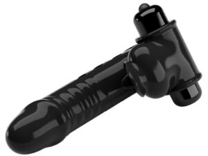 PRETTY LOVE - CORBIN FUNDA DEDO VIBRADOR NEGRO - Imagen 3