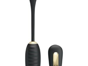 PRETTY LOVE - DOREEN HUEVO VIBRADOR DE LUJO RECARGABLE NEGRO CONTROL REMOTO - Imagen 2