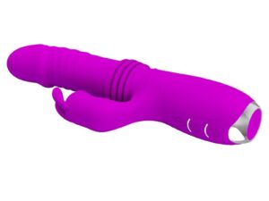 PRETTY LOVE - DOROTHY VIBRADOR CONEJO RECARGABLE MORADO - Imagen 3