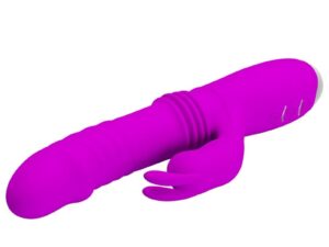 PRETTY LOVE - DOROTHY VIBRADOR CONEJO RECARGABLE MORADO - Imagen 5