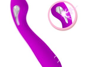 PRETTY LOVE - HECTOR VIBRADOR ELECTROSHOCK RECARGABLE  IMPERMEABLE MORADO - Imagen 4