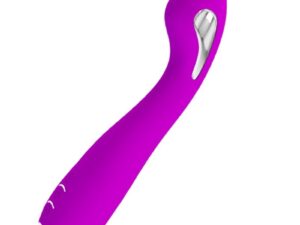 PRETTY LOVE - HECTOR VIBRADOR ELECTROSHOCK RECARGABLE  IMPERMEABLE MORADO - Imagen 1