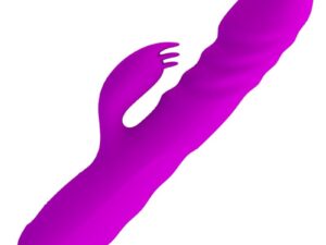 PRETTY LOVE - MELANIE VIBRADOR CONEJO RECARGABLE MORADO - Imagen 3