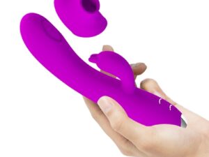 PRETTY LOVE - REGINA VIBRADOR-ONDAS ESTIMULADORAS RECARGABLE MORADO - Imagen 5