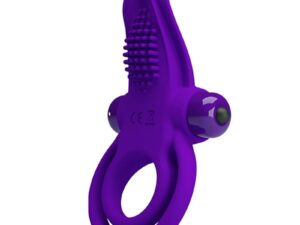 PRETTY LOVE - ANILLO VIBRADOR PARA PENE MORADO - Imagen 1