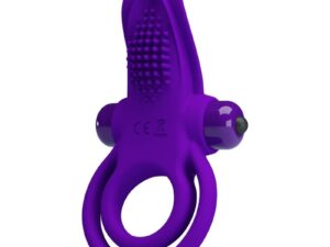 PRETTY LOVE - ANILLO VIBRADOR PARA PENE MORADO - Imagen 4