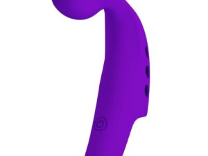 PRETTY LOVE - GORGON VIBRADOR DE DEDO RECARGABLE MORADO - Imagen 1