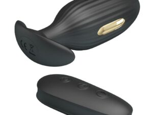 PRETTY LOVE - KELLY PLUG ANAL VIBRADOR RECARGABLE NEGRO - Imagen 3
