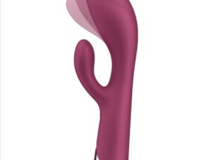 SATISFYER - SPINNING RABBIT 1 ESTIMULACION CLITORIS Y PUNTO G ROJO - Imagen 5