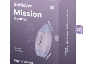 SATISFYER - MISSION CONTROL LILA VIBRADOR PEQUEÑO DE DOBLE IMPULSO - Imagen 5