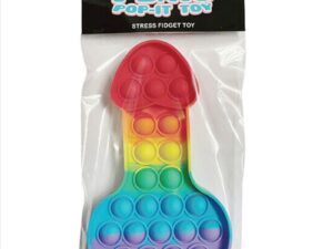 KHEPER GAMES - JUGUETE ANTIESTRES PENIS POP-IT MULTICOLOR - Imagen 1