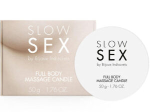 BIJOUX - SLOW SEX VELA DE MASAJE CORPORAL 50 G - Imagen 1