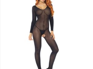 LEG AVENUE - BODYSTOCKING NEGRO MANGA LARGA - Imagen 2