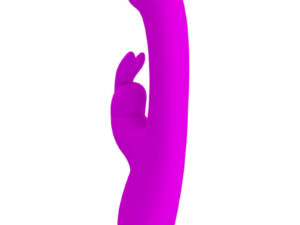 PRETTY LOVE - LAMAR VIBRADOR RABBIT  PUNTO G VIOLETA - Imagen 3