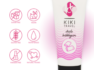 KIKÍ TRAVEL - LUBRICANTE SABOR A CHICLE 50 ML - Imagen 4