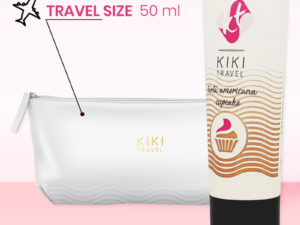 KIKÍ TRAVEL - GEL DESLIZANTE SABOR A TARTA AMERICANA CUPCAKE 50 ML - Imagen 3