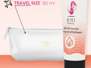 KIKÍ TRAVEL - GEL DESLIZANTE SABOR A CANNABIS EFECTO CALOR INTENSO 50 ML - Imagen 3