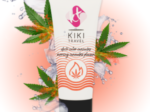 KIKÍ TRAVEL - GEL DESLIZANTE SABOR A CANNABIS EFECTO CALOR INTENSO 50 ML - Imagen 1