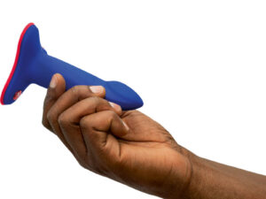 FUN FACTORY - LIMBA CONSOLADOR FLEXIBLE AZUL TALLA S - Imagen 4