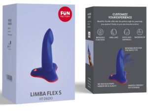 FUN FACTORY - LIMBA CONSOLADOR FLEXIBLE AZUL TALLA S - Imagen 5