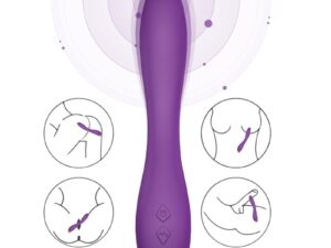 ARMONY - FLAMINGO VIBRADOR MULTIPOSICION VIOLETA - Imagen 3