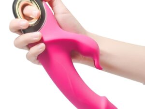 ARMONY - METEROR DILDO VIBRADOR RABBIT ROTADOR FUCSIA - Imagen 4