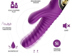 ARMONY - ETERNITY VIBRADOR SILICONA VIOLETA - Imagen 3