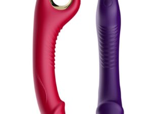 ARMONY - PRINCE DILDO VIBRADOR  ROTADOR ROJO - Imagen 4