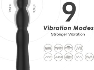 ARMONY - BAMBU VIBRADOR AJUSTABLE NEGRO - Imagen 2