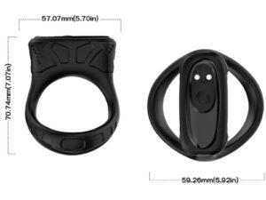 ARMONY - ANILLO VIBRADOR  MULTIPOSICIÓN NEGRO - Imagen 4