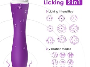 ARMONY - FAIRYLAND ESTIMULADOR CON LENGUA CLITORIS  VIBRADOR VIOLETA - Imagen 2