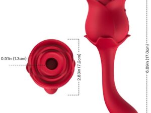 ARMONY - ROSELOVER SUCCIONADOR CLITORIS  ESTIMULADOR ROJO - Imagen 3