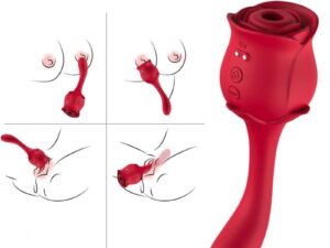 ARMONY - ROSELOVER SUCCIONADOR CLITORIS  ESTIMULADOR ROJO - Imagen 4