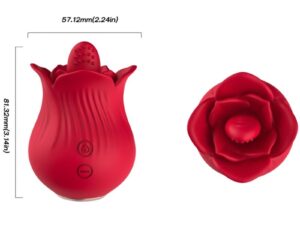 ARMONY - ROSA VIBRADOR  ESTIMULADOR ROJO - Imagen 4