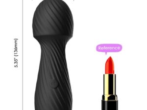 ARMONY - DAZZLE MASAJEADOR  VIBRADOR PEQUEÑO NEGRO - Imagen 1