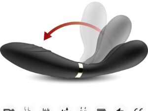 ARMONY - Y-WAND MASAJEADOR  VIBRADOR CABEZA DOBLE NEGRO - Imagen 3