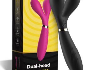 ARMONY - Y-WAND MASAJEADOR  VIBRADOR CABEZA DOBLE NEGRO - Imagen 5