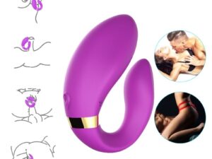 ARMONY - CRESCENT VIBRADOR PAREJA CONTROL REMOTO VIOLETA - Imagen 2