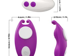 ARMONY - HONEYBEE PANTIES VIBRADOR PUNTO G CONTROL REMOTO VIOLETA - Imagen 4