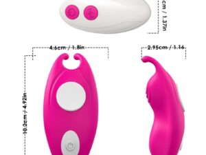 ARMONY - HONEYBEE PANTIES VIBRADOR PUNTO G CONTROL REMOTO FUCSIA - Imagen 4